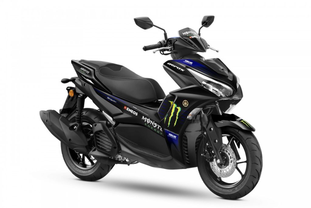 Yamaha Aerox 155 Monster Energy Motogp Edition Launched