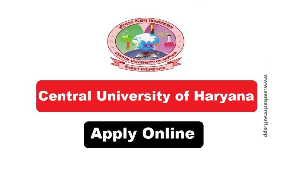 Cuh Recruitment 2021 Vacancy For Non Teaching Posts In Central University Haryana Apply By 19 October