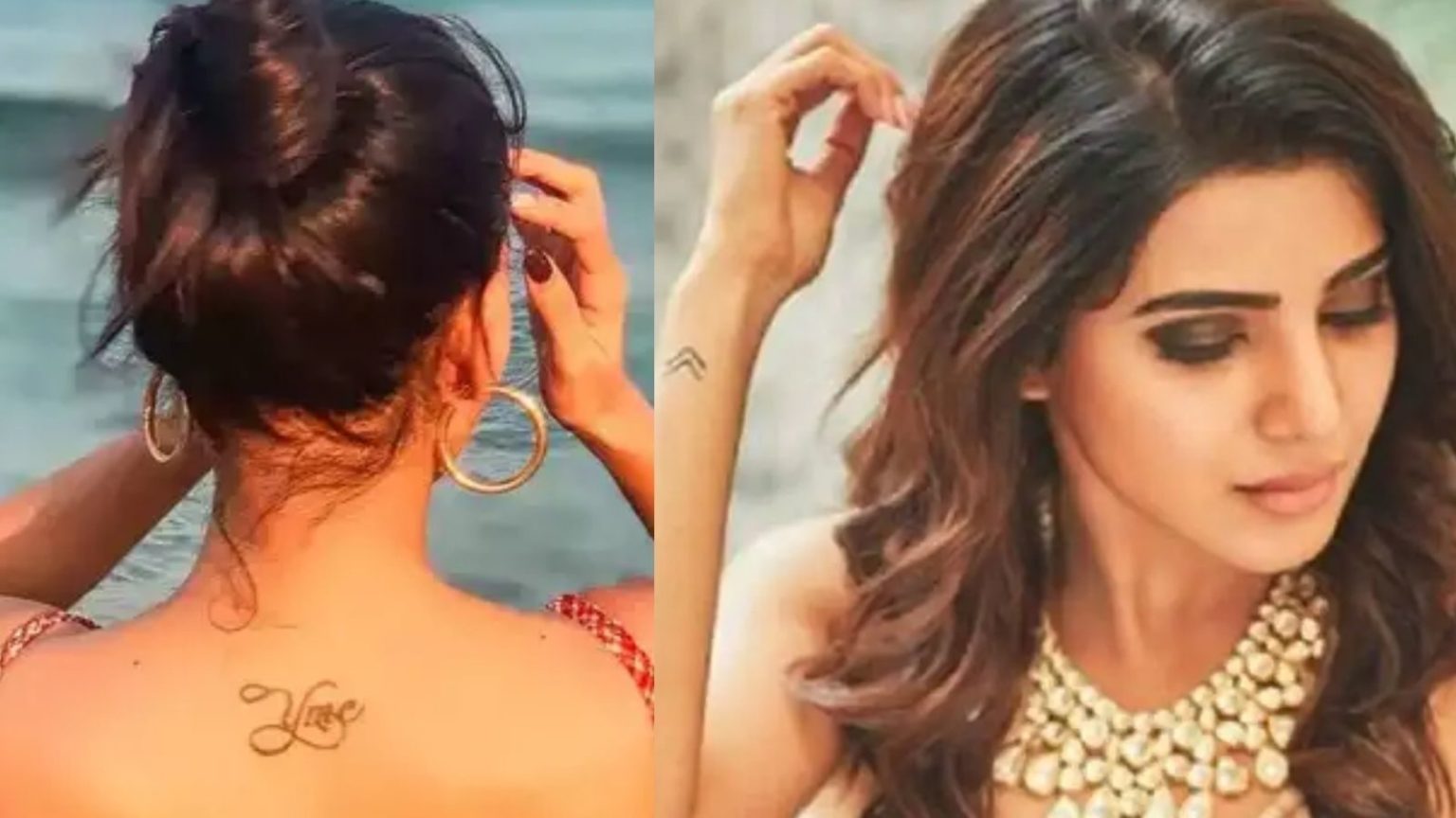 Do you know the meaning of three tattoos on the body of Samantha? Connection with ex husband Naga Chaitans