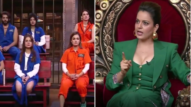 Lock Upp Kangana Ranauts Misbehavior In Lock Upp Such A Collision Happened For The First Time Saishas Shocking Eviction