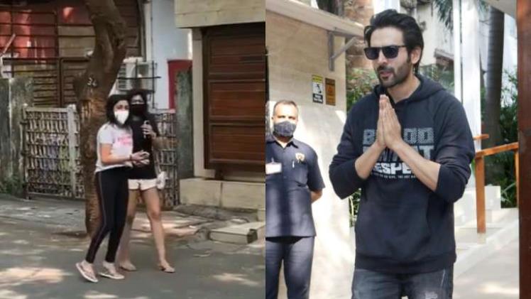 To Get A Glimpse Of Karthik Aryan Two Girls Shouted The Name Of The Actor Watch Viral Video