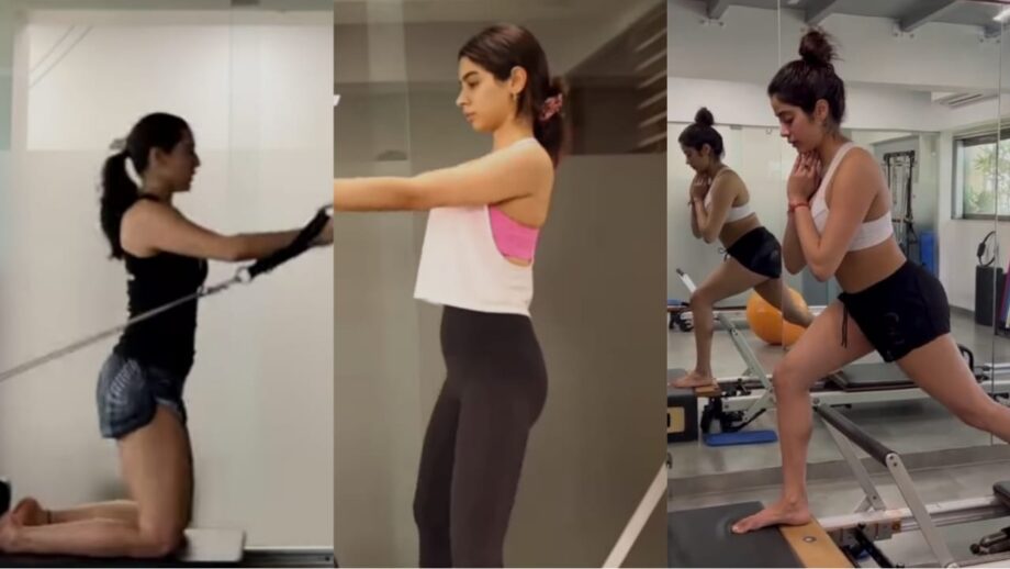 Janhvi Kapoor Latest Workout Video You Will Be Shocked To See Janhvi Kapoor Doing Hardcore Strength Training