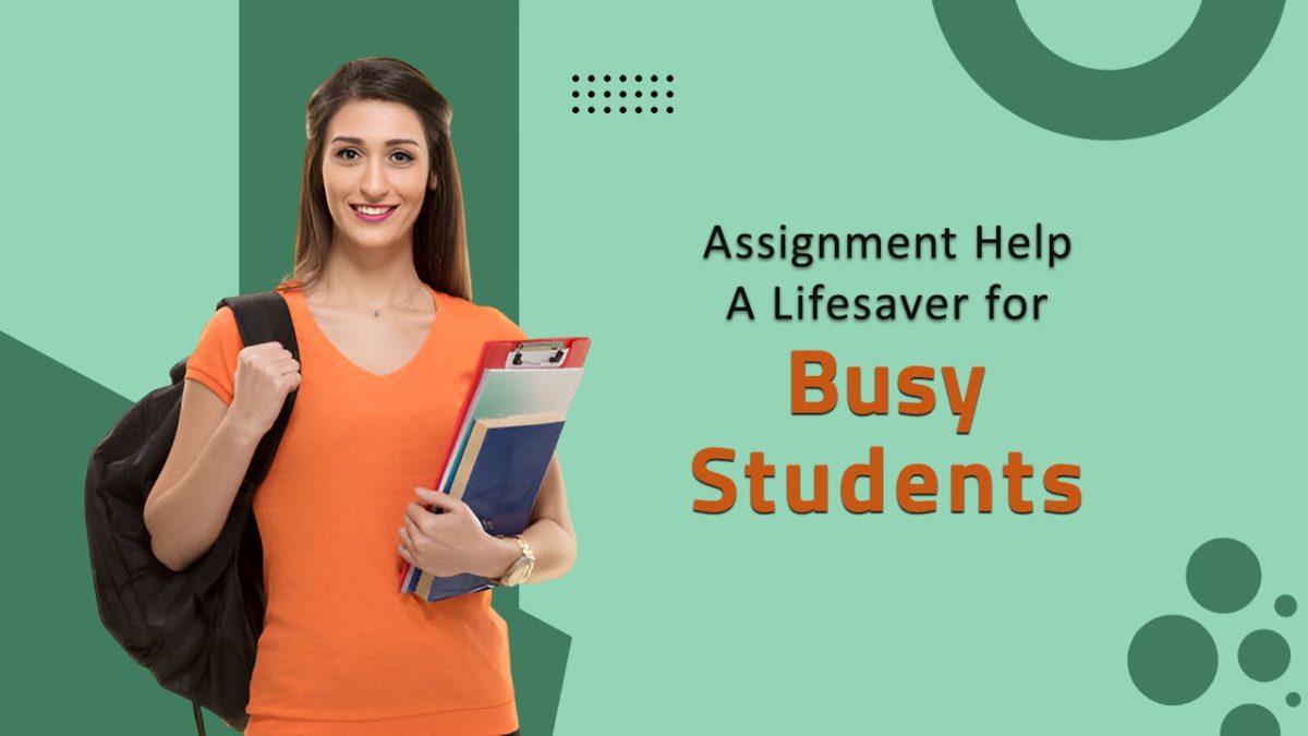 Assignment Guys Why Assignment Help Is a Game-Changer for Busy Students?